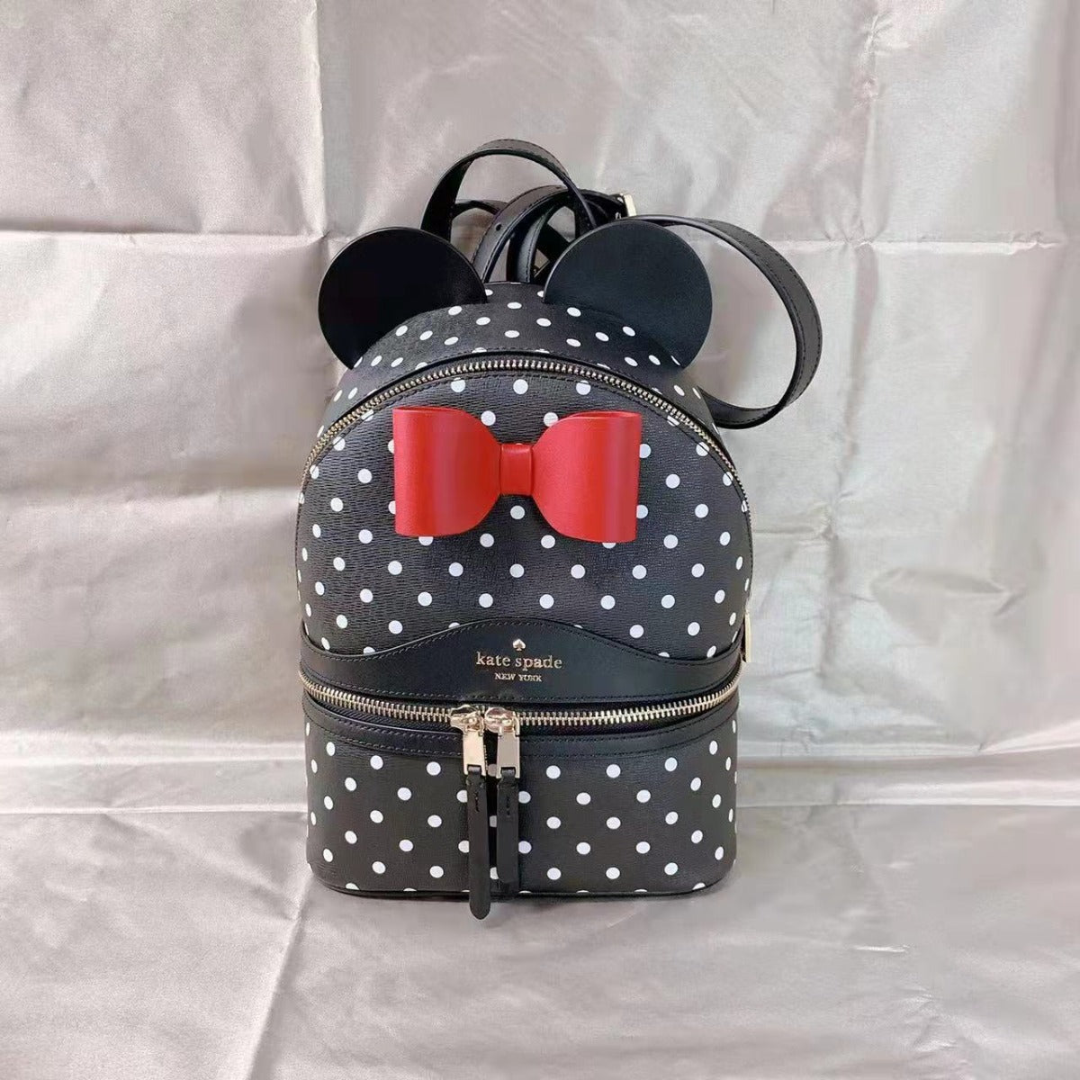 Kate Spade K7325 disney x kate spade new york minnie dome backpack in black multi Kate Spade K7325 disney x kate spade new york minnie dome backpack in black multi